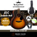 KEPMA A1C Grand Auditorium Acoustic Guitar - Sunburst Matt - Music Bliss Malaysia