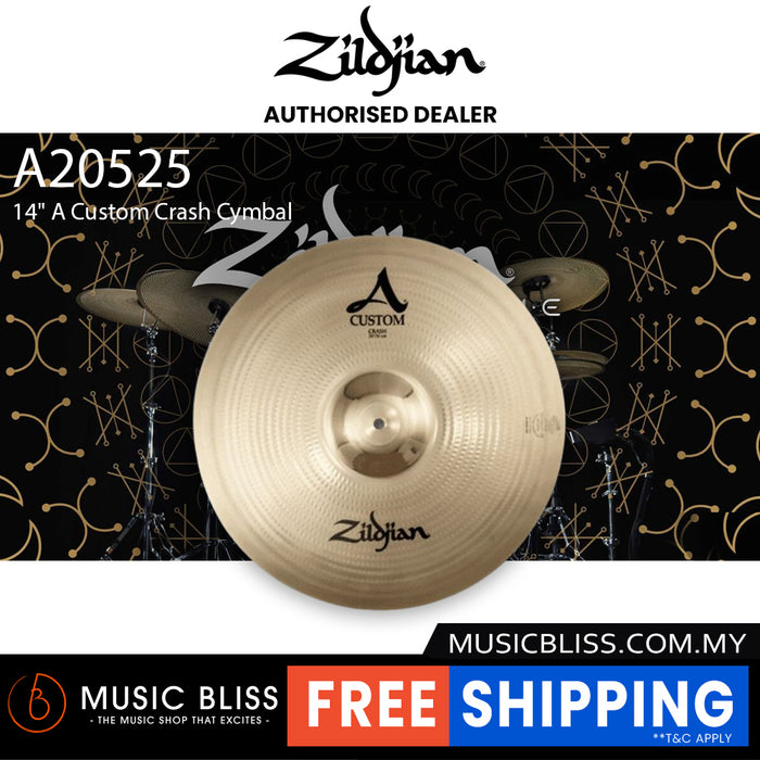 Zildjian 14" A Custom Crash Cymbal