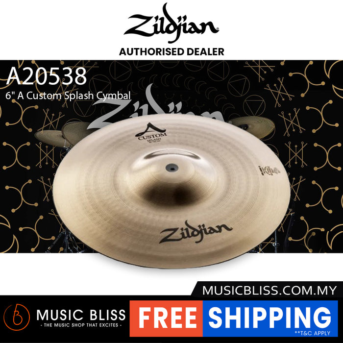 Zildjian 6" A Custom Splash Cymbal