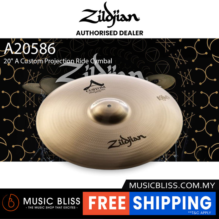 Zildjian 20" A Custom Projection Ride Cymbal