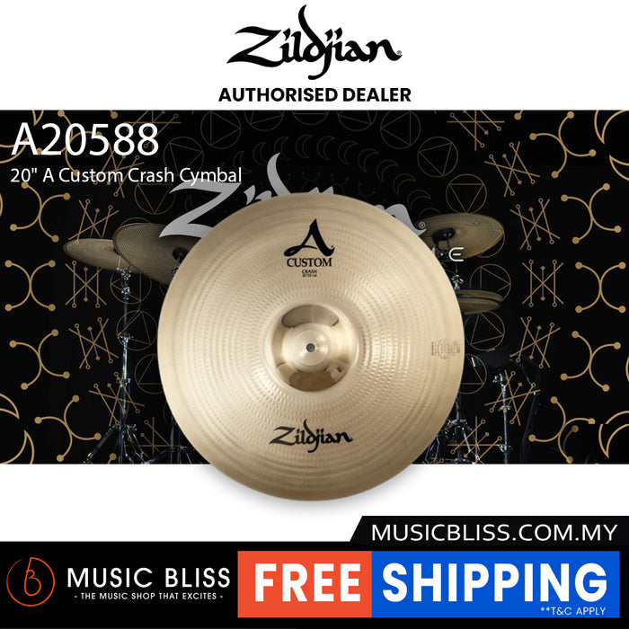 Zildjian 20" A Custom Crash Cymbal