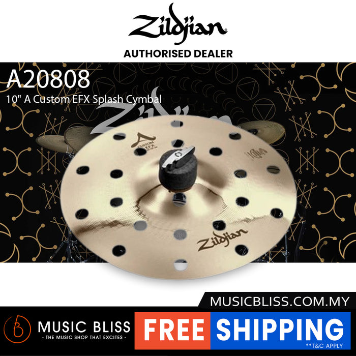 Zildjian 10" A Custom EFX Splash Cymbal