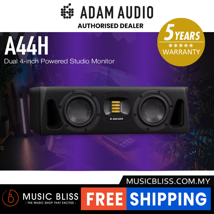 ADAM Audio A44H 4-inch Powered Studio Monitor - Pair