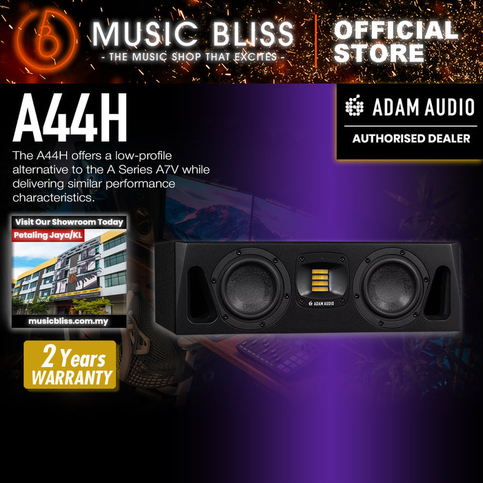 ADAM Audio A44H 4-inch Powered Studio Monitor - Pair