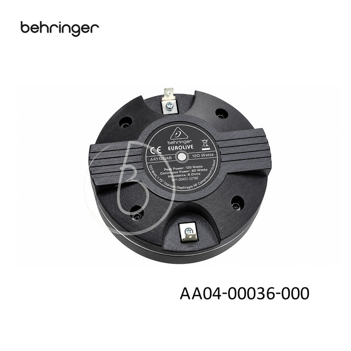 F1220 Transducer Assemblies; Transducers, High Frequency; 1 in; 8 ohm; 120 W (Spare Parts for Behringer)