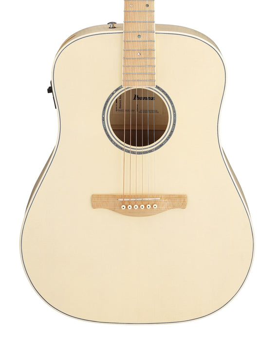 Ibanez AAD77ME Acoustic-electric Guitar - Open Pore Antique White