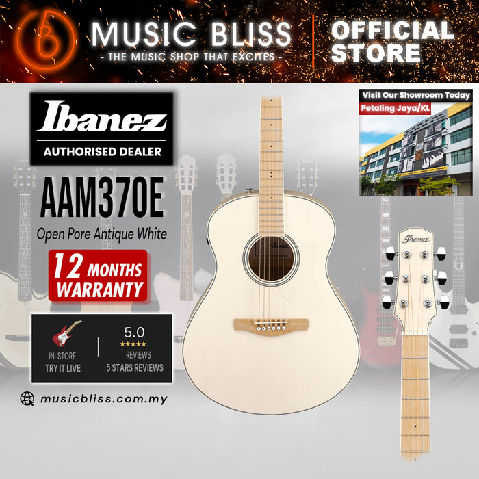 Ibanez AAM370E Advanced Acoustic Auditorium Acoustic-Electric Guitar - Natural
