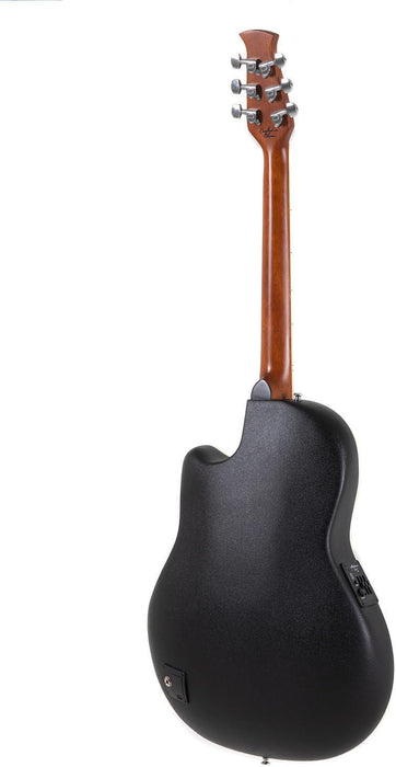 Ovation Applause AB28-5S Super Shallow Acoustic-electric Guitar - Black Satin