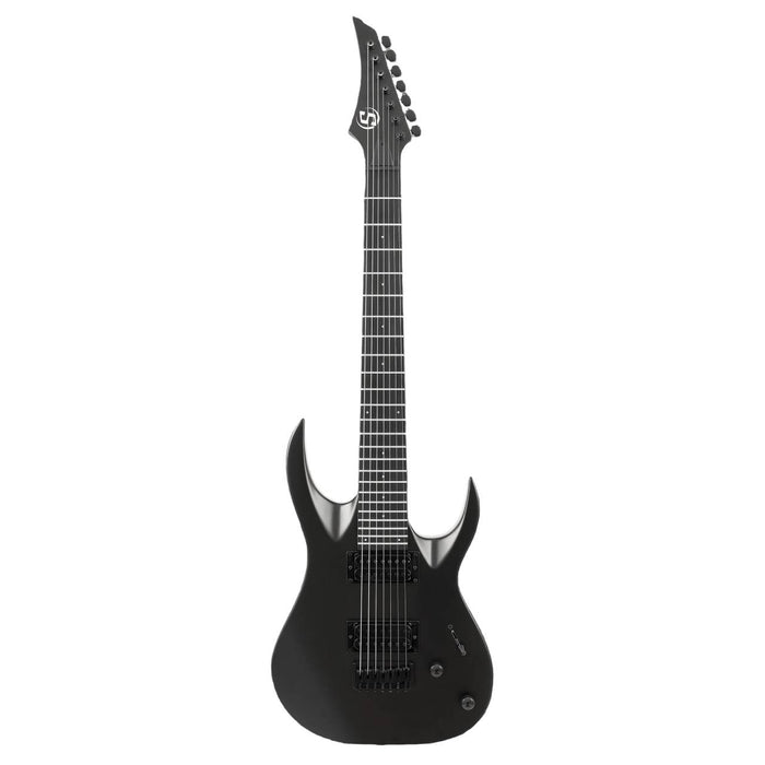 S by Solar AB4.7C 7-String Electric Guitar - Carbon Black Matte