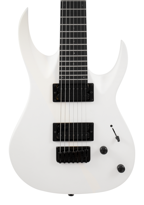 S by Solar AB4.7W 7-String Electric Guitar - White Matte