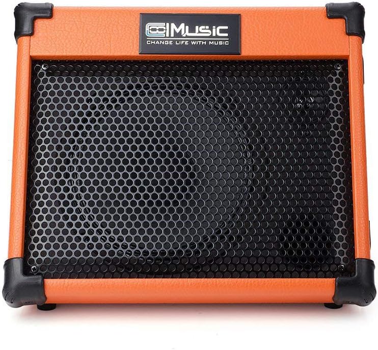 Cool Music AC-20 20-Watt Portable Acoustic Guitar Combo Amplifier - Orange