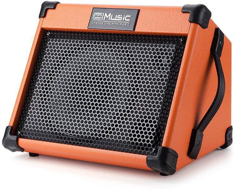 Cool Music AC-20 20-Watt Portable Acoustic Guitar Combo Amplifier - Orange