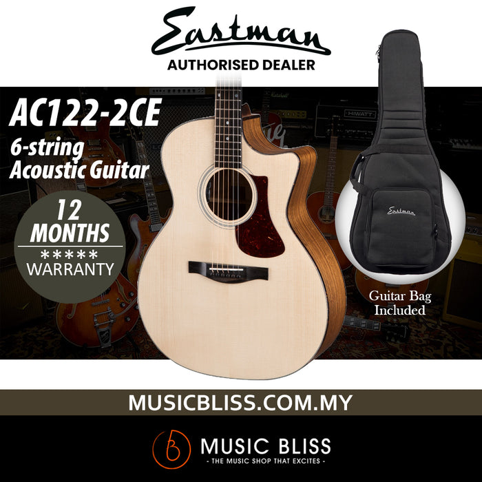 Eastman Guitars AC222CE 6-string Grand Auditorium Acoustic-electric Guitar - Natural