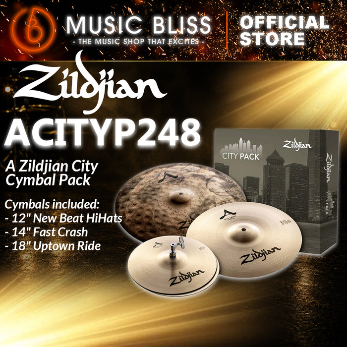 Zildjian A Zildjian Cymbal Set - City Pack