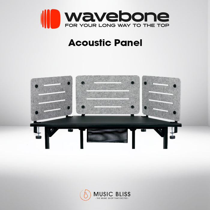Wavebone Acoustic Panel Polyester Sound Absorbing Mount