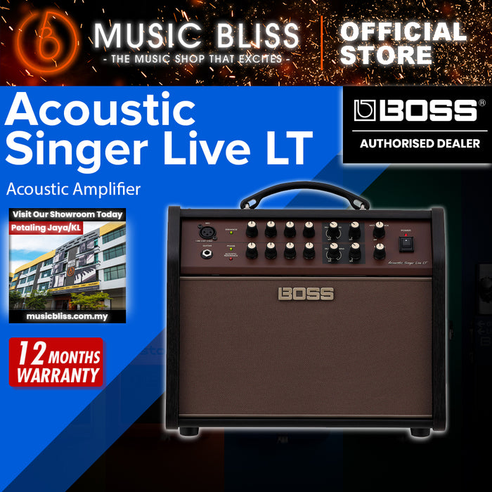 Boss Acoustic Singer Live LT 60-watt Bi-amp Acoustic Combo