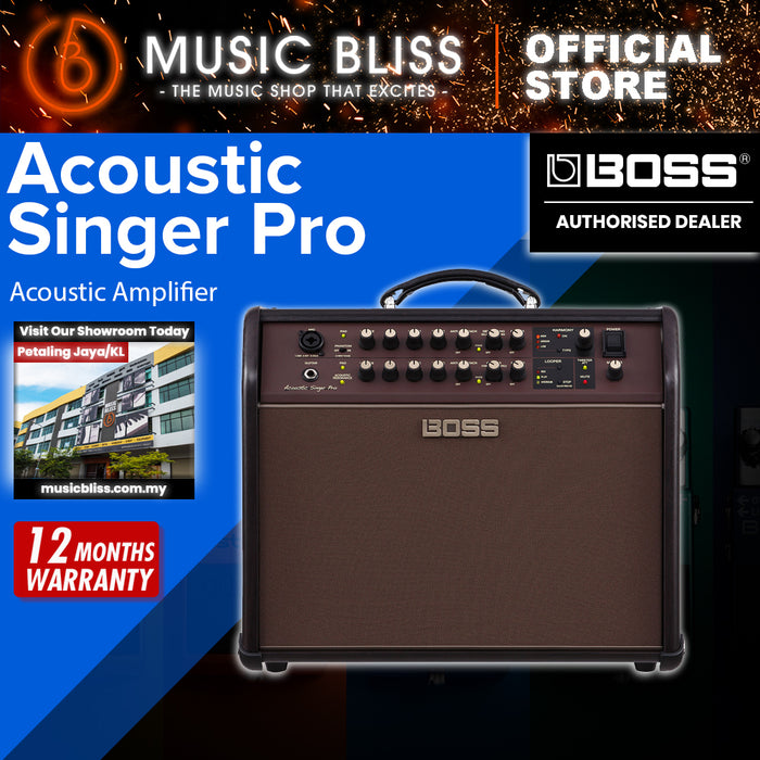 Boss Acoustic Singer Pro 120-watt Acoustic Combo Amplifier