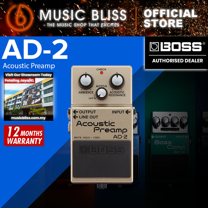 Boss AD-2 Acoustic Preamp Pedal
