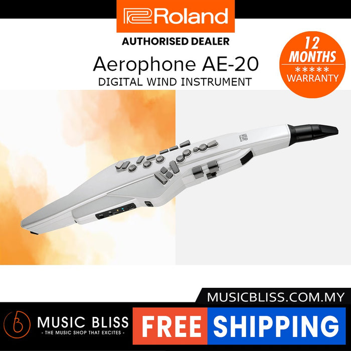 Roland Aerophone AE-20W Digital Wind Instrument MIDI Controller With ...
