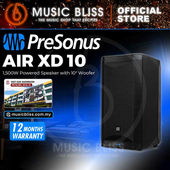 PreSonus AIR XD 10 2-Way 1x10" Active Extended Definition Loudspeaker