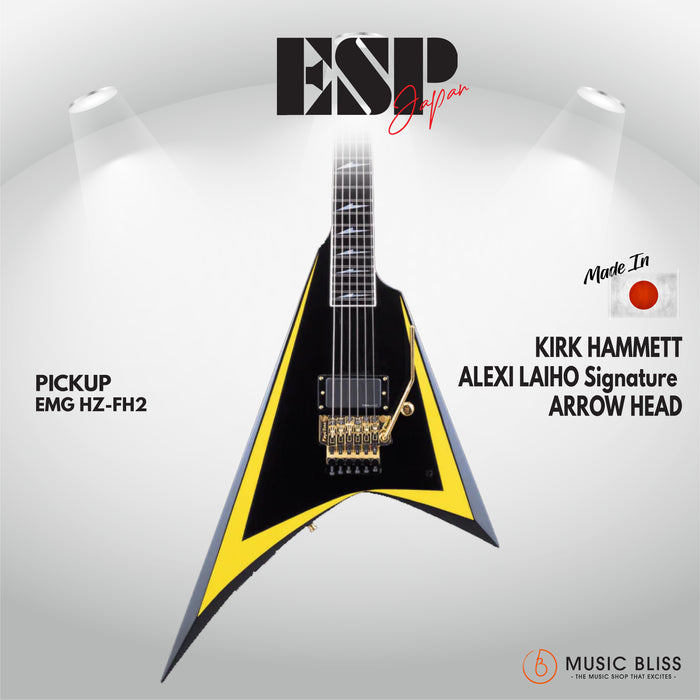 ESP Original ALEXI LAIHO Signature ARROW HEAD - Music Bliss Malaysia