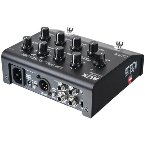 Grace Design ALiX Acoustic Instrument Preamp / EQ / DI / Boost Pedal - Black