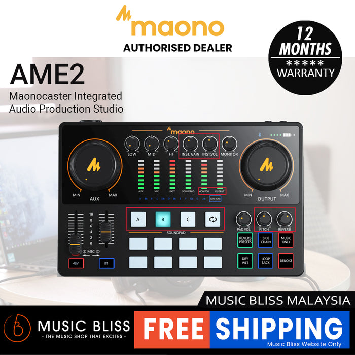 MAONO AME2 Maonocaster Integrated Audio Production Studio