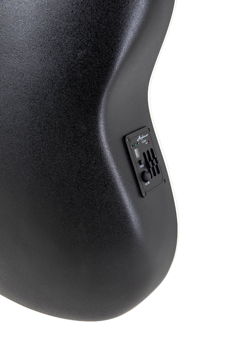 Ovation Applause AB24-5S Mid-depth Acoustic-electric Guitar - Black