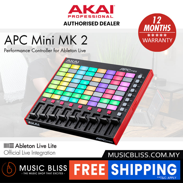 Akai Professional APC Mini MK 2 Performance Controller for Ableton Live