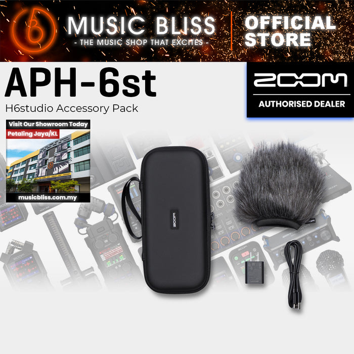 Zoom H6studio Accessory Pack for H6studio Handy Recorder