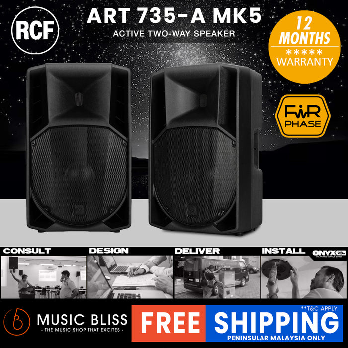 RCF ART 735-A MK5 15" 1400W 2-way Active Powered Speaker