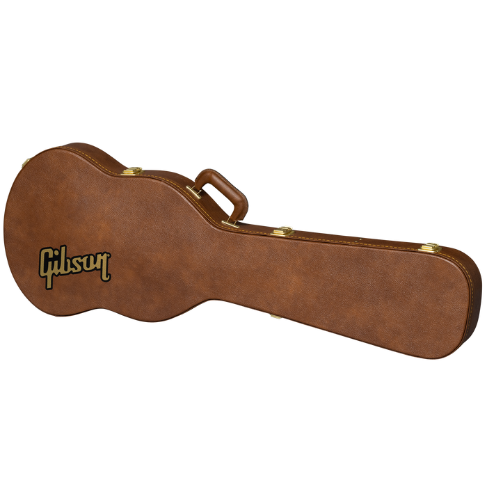 GIBSON ACCESSORIES SG BASS ORIGINAL HARDSHELL CASE - BROWN (ASBASSCASE-ORG) - Music Bliss Malaysia