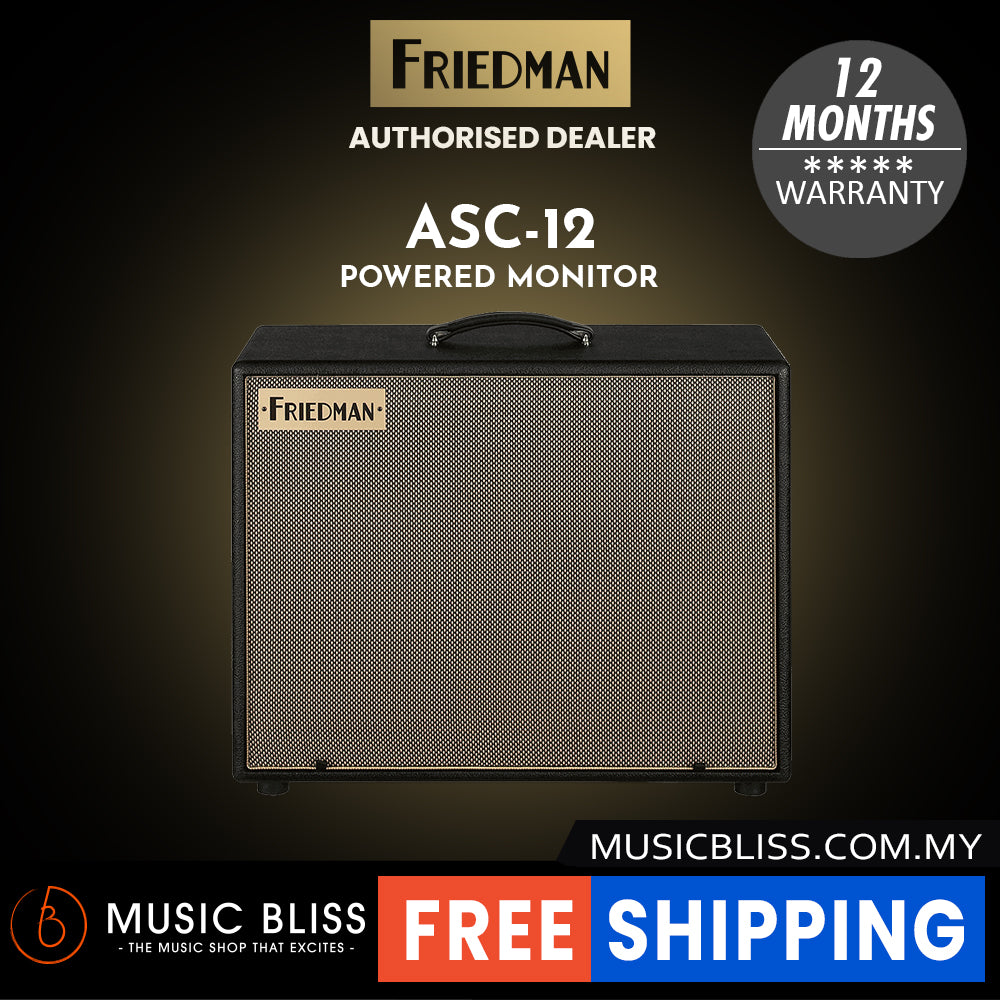 Friedman ASC-12 500-watt Active Modeler/Profiler Monitor (ASC12 