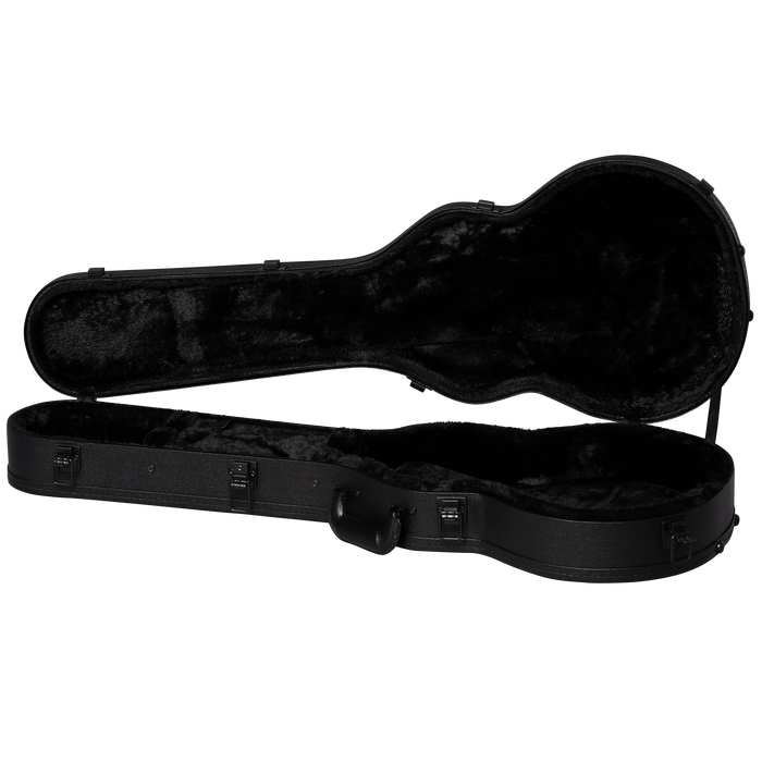 GIBSON ACCESSORIES LES PAUL MODERN HARDSHELL CASE - BLACK (ASLPCASE-MDR) - Music Bliss Malaysia