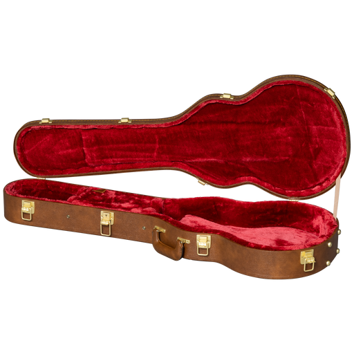 GIBSON ACCESSORIES LES PAUL ORIGINAL HARDSHELL CASE - BROWN (ASLPCASE-ORG) - Music Bliss Malaysia