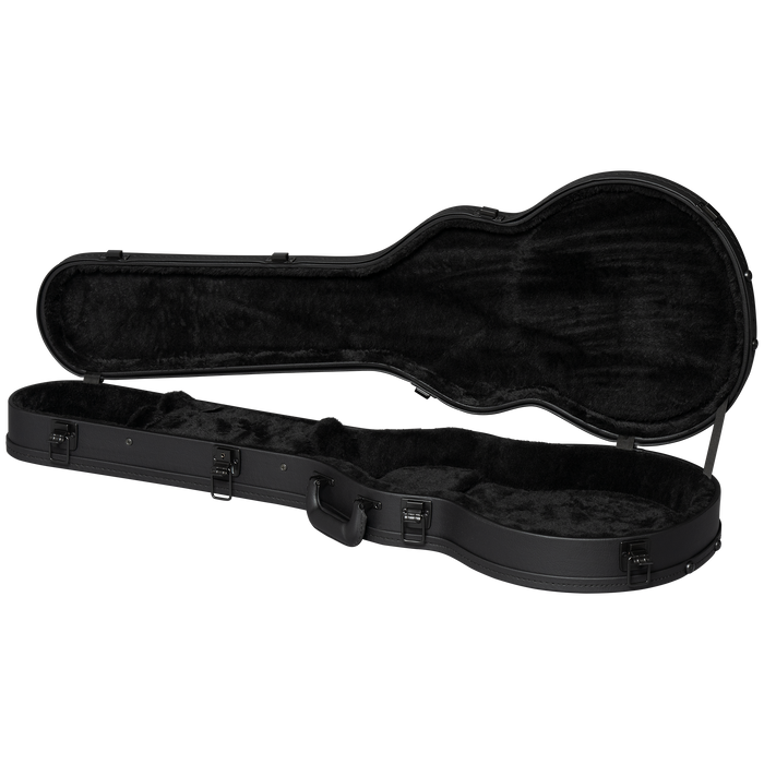 GIBSON ACCESSORIES LES PAUL JR. MODERN HARDSHELL CASE - BLACK (ASLPJCASE-MDR) - Music Bliss Malaysia