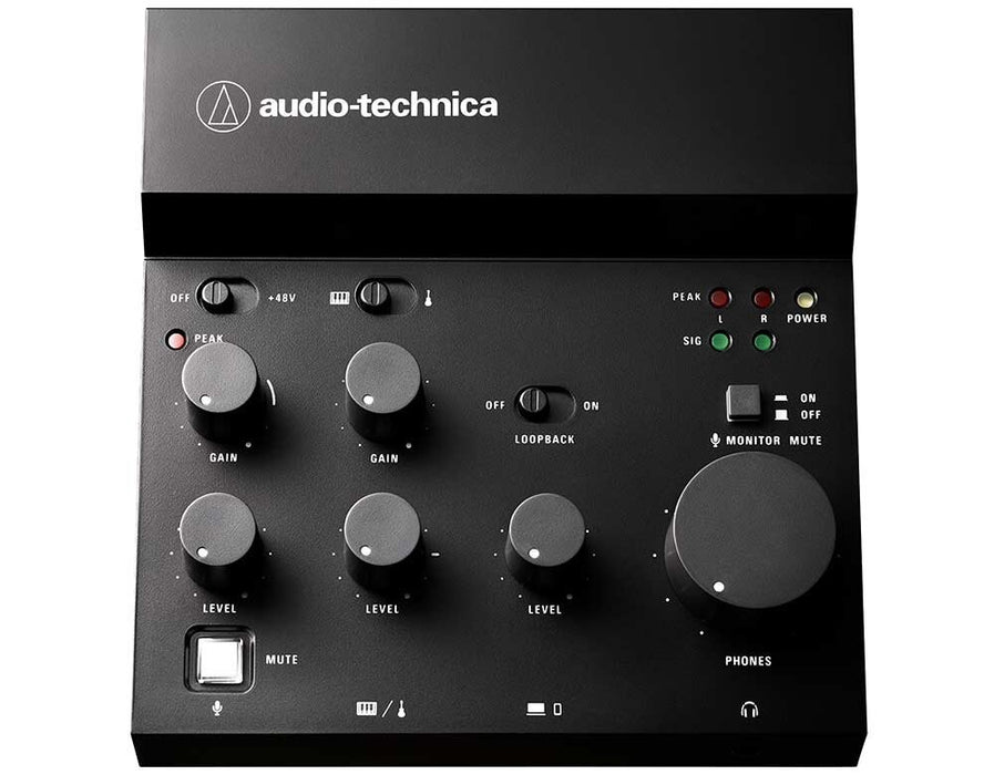 Audio Technica AT-UMX3 USB Interface Audio Mixer - Music Bliss Malaysia