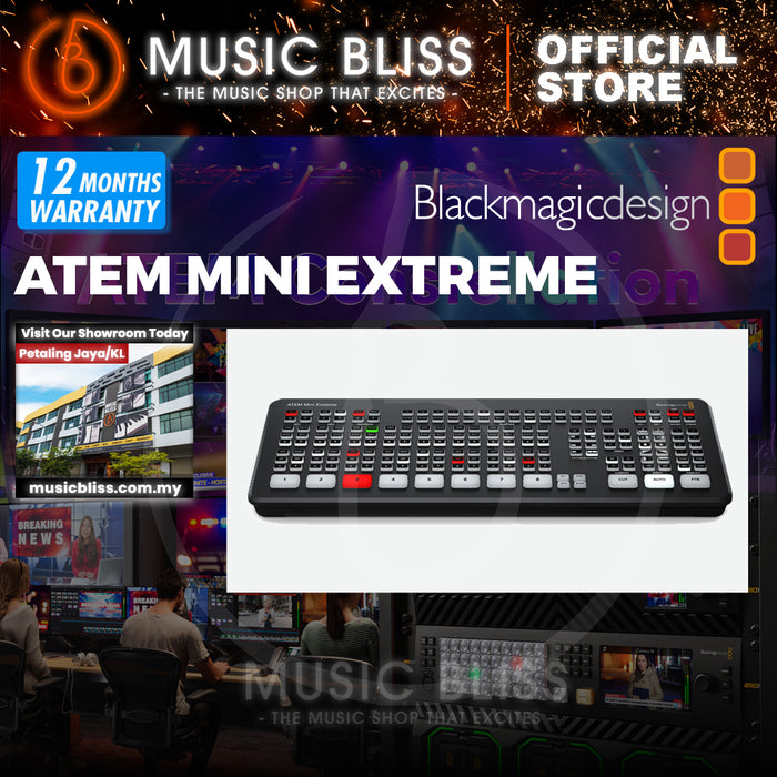 Blackmagic Design ATEM Mini Extreme Broadcast/Streaming Switcher