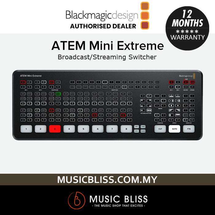 Blackmagic Design ATEM Mini Extreme Broadcast/Streaming Switcher