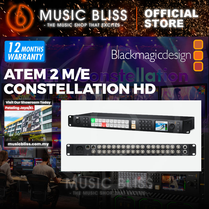 Blackmagic Design ATEM 2 M/E Constellation HD Live Production Switcher