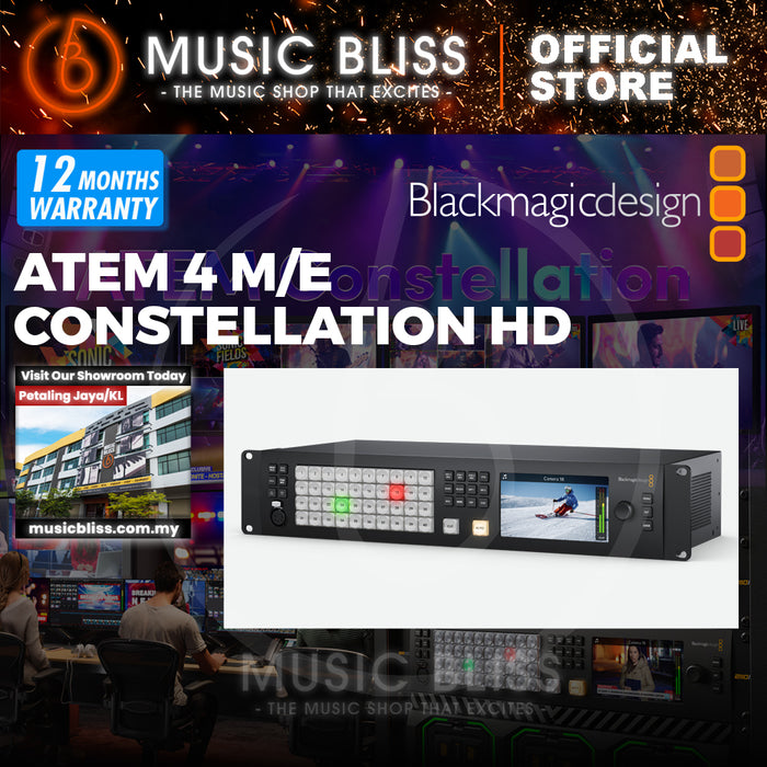 Blackmagic Design ATEM 4 M/E Constellation HD Live Production Switcher