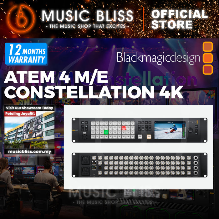 Blackmagic Design ATEM 4 M/E Constellation 4K Ultra HD Video Switcher