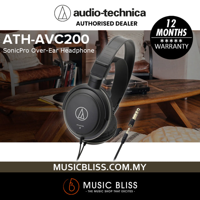 Audio Technica ATH-AVC200 SonicPro Over-Ear Headphone