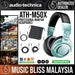 Audio Technica ATH-M50x Professional Monitor Headphones - Icy Blue - Music Bliss Malaysia