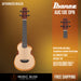Ibanez AUC10E Acoustic-Electric Concert Ukulele with Bag - Open Pore Natural - Music Bliss Malaysia