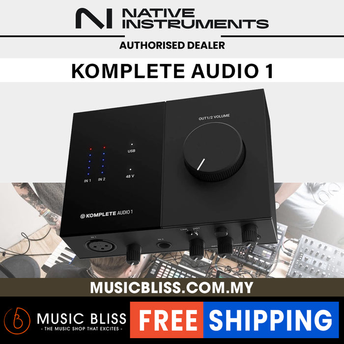 Native Instruments Komplete Audio 1 USB Audio Interface