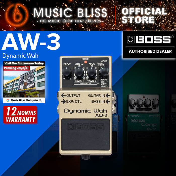 Boss AW-3 Dynamic Wah Pedal