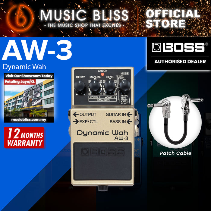 Boss AW-3 Dynamic Wah Pedal