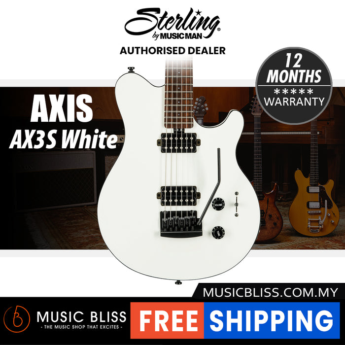 Sterling By Music Man Axis Electric Guitar - White