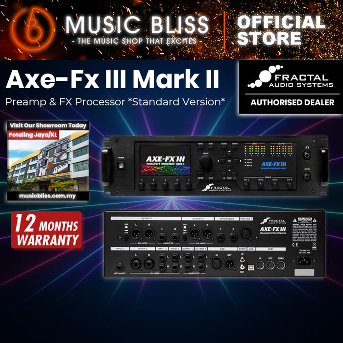 Fractal Audio Axe-FX III MKII Preamp Effects Processor Standard Version